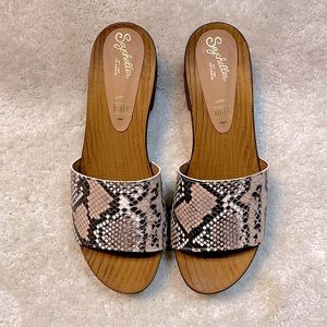 ANTHROPOLOGIE SEYCHELLES Heeled Sandal SZ 8.5 NWOT